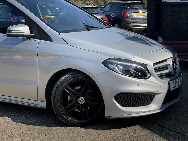 Used Mercedes B180 AMG Line Premium 122 HP (89 kW) 2015 Silver MPV