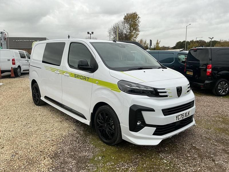 White New 2025 Peugeot Expert Sport Van | £36,995 - Image 1/4