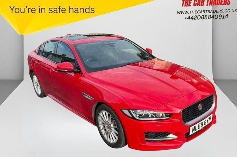 Red Used 2018 Jaguar XE R-Sport Sedan | £10,488 (Fair price) - Image 1/1
