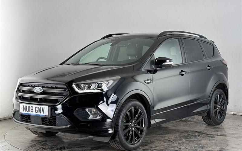Used Ford Kuga ST-Line 150 HP (110 kW) 2018 Black SUV