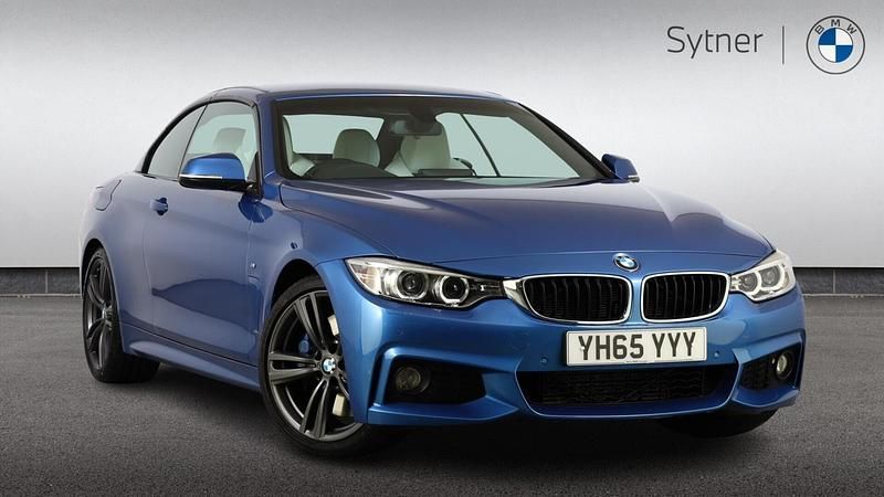 Blue Used 2015 BMW 428 M Sport Cabriolet | £16,850 (Fair price) - Image 1/4