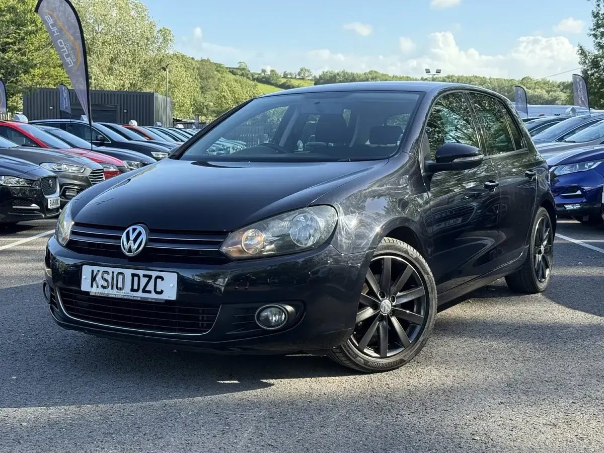 Used VW Golf VI GT 140 HP (102 kW) 2010 Black Hatchback