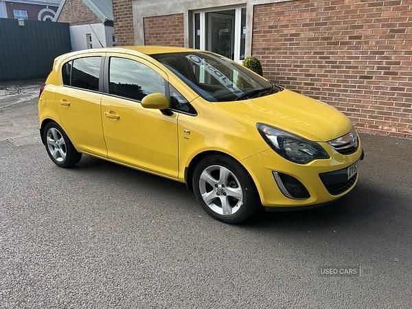 Yellow Used 2013 Vauxhall Corsa Hatchback | £3,900 (Super price) - Image 1/4