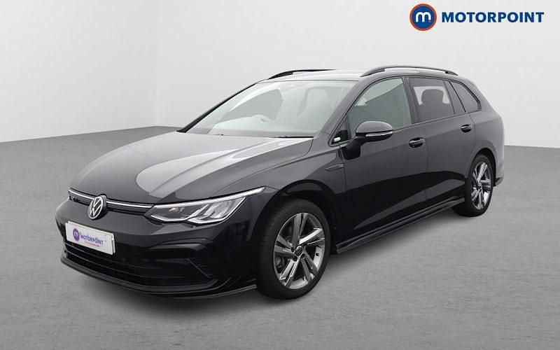 Used VW Golf VIII R-line 150 HP (110 kW) 2023 Black Estate