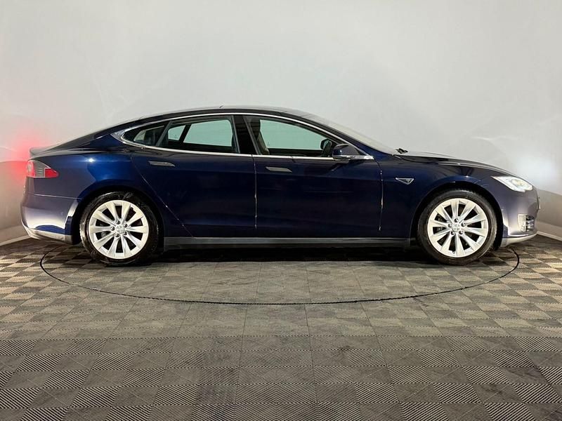 Used Tesla Model S 278 kW (379 HP) 2014 Blue Hatchback