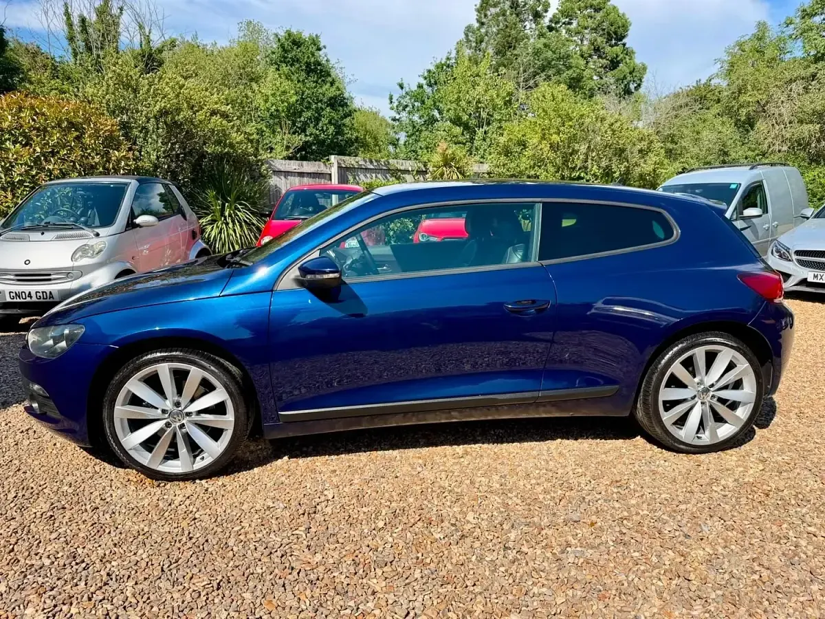 Used VW Scirocco GT 200 HP (147 kW) 2009 Blue Coupe