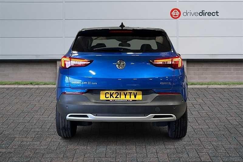 Used Vauxhall Grandland X SRi 2021 Blue SUV