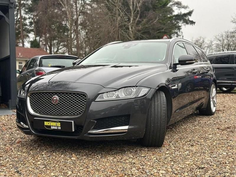 Grey Used 2019 Jaguar XF Sportbrake Portfolio Estate | £17,995 (Expensive) - Image 1/4