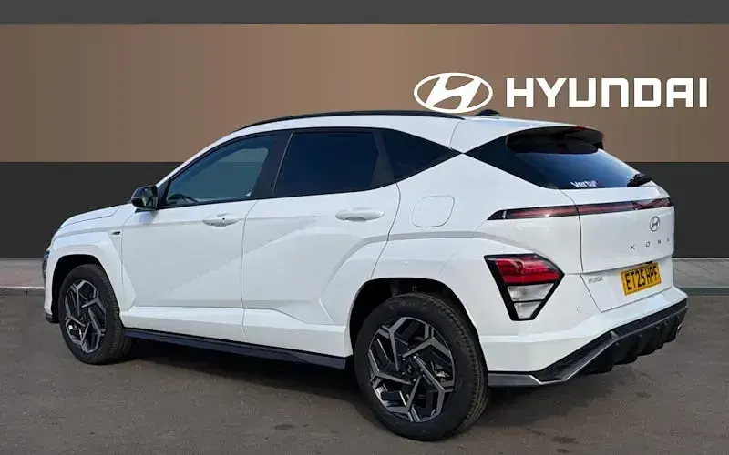 Used Hyundai Kona N Line 138 HP (101 kW) 2025 White SUV