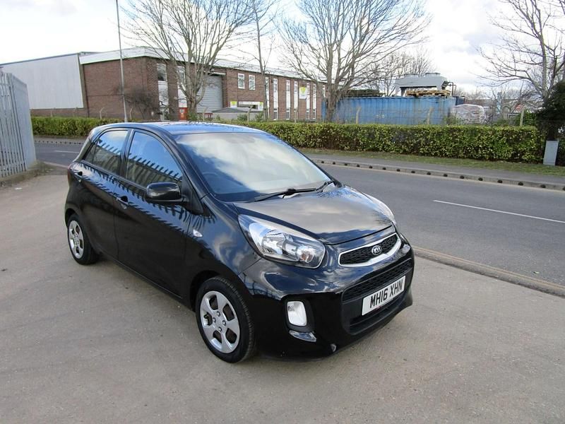 Black Used 2016 Kia Picanto Hatchback | £3,595 (Fair price) - Image 1/4