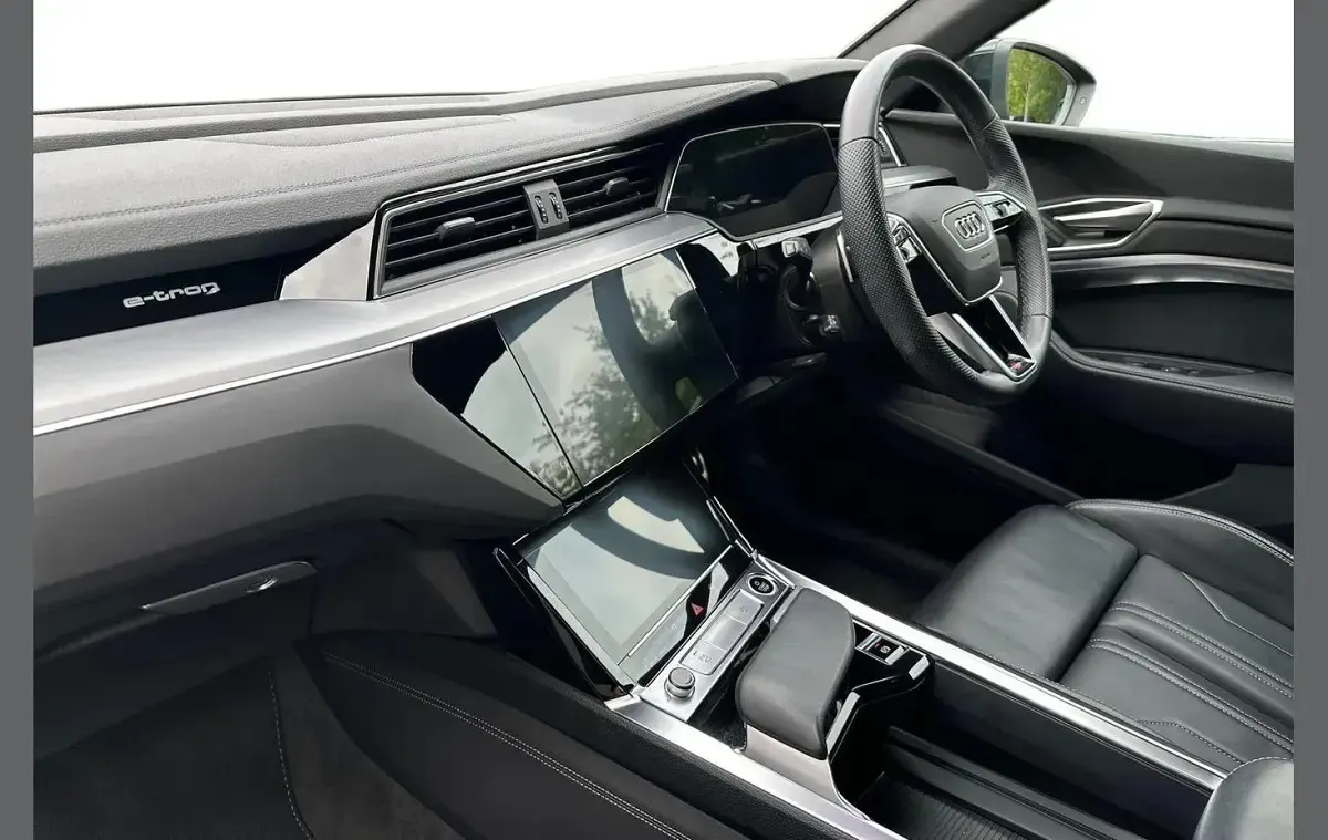 Used Audi Q8 e-tron S-Line 300 kW (408 HP) 2023 Black SUV