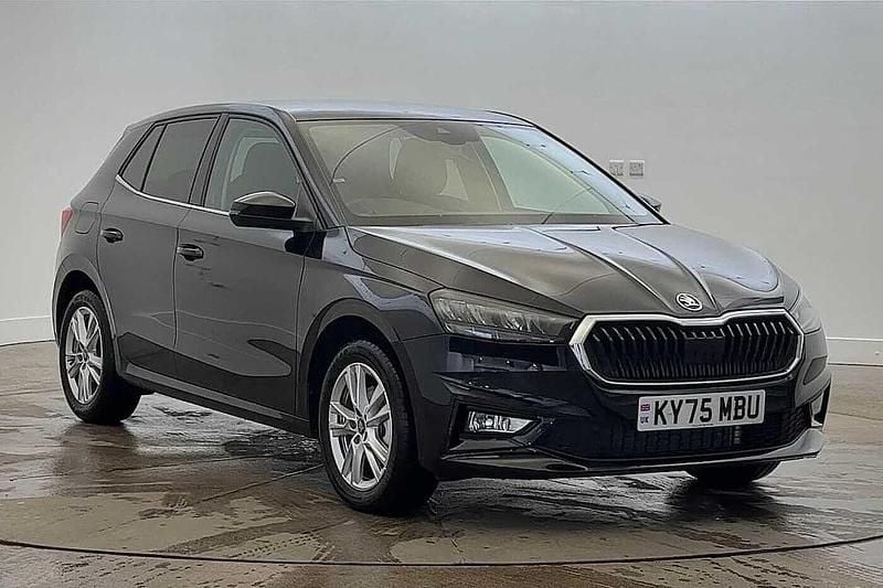 Used Skoda Fabia SE L 85 HP (62 kW) 2025 Black magic pearl effect Hatchback