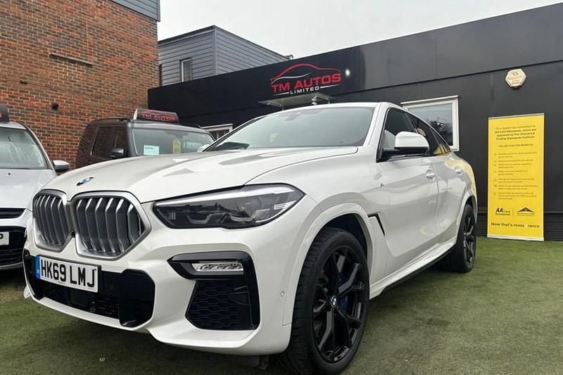 Used BMW X6 M Sport 265 HP (194 kW) 2020 White SUV