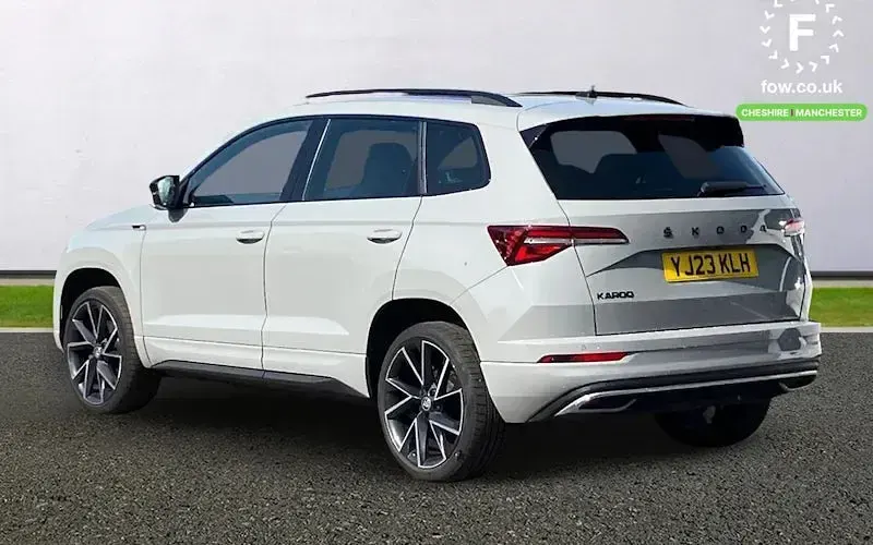 Used Skoda Karoq SportLine 150 HP (110 kW) 2023 Grey SUV