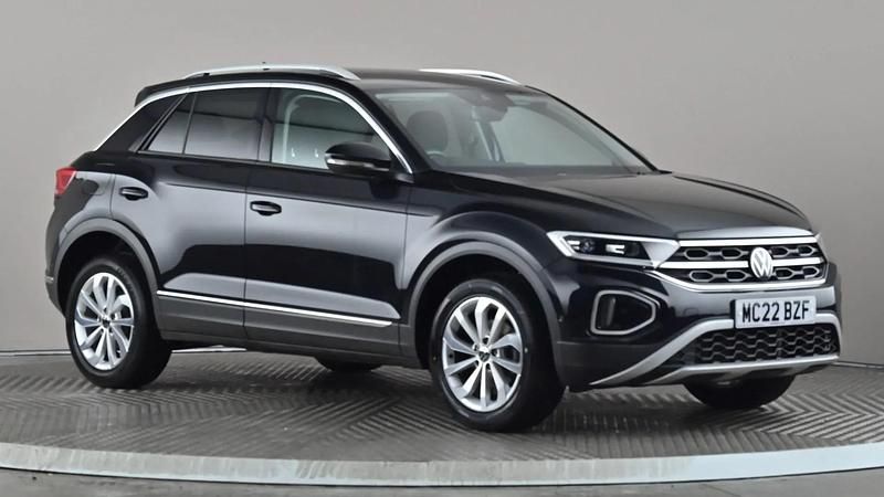 Black Used 2022 VW T-Roc Style SUV | £18,998 (Fair price) - Image 1/4