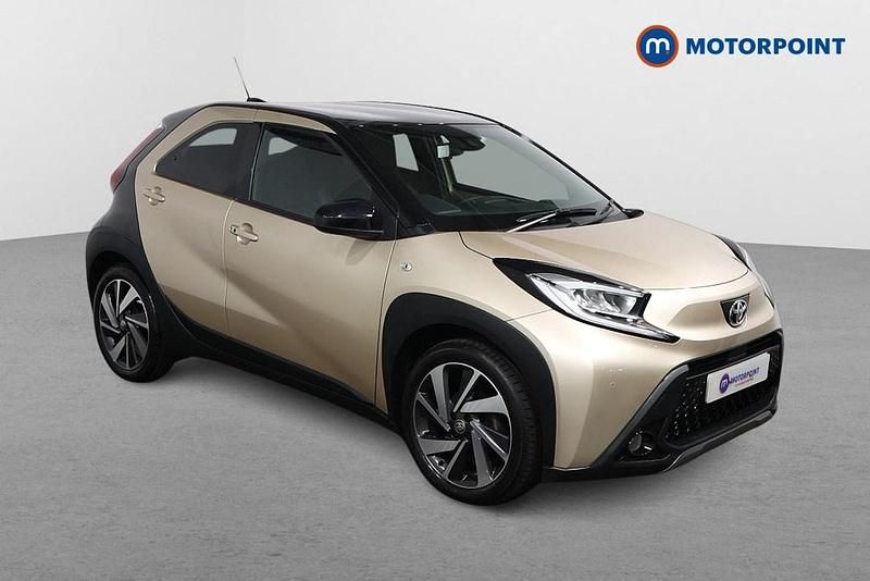 Beige Used 2022 Toyota Aygo Hatchback | £15,399 (Fair price) - Image 1/4