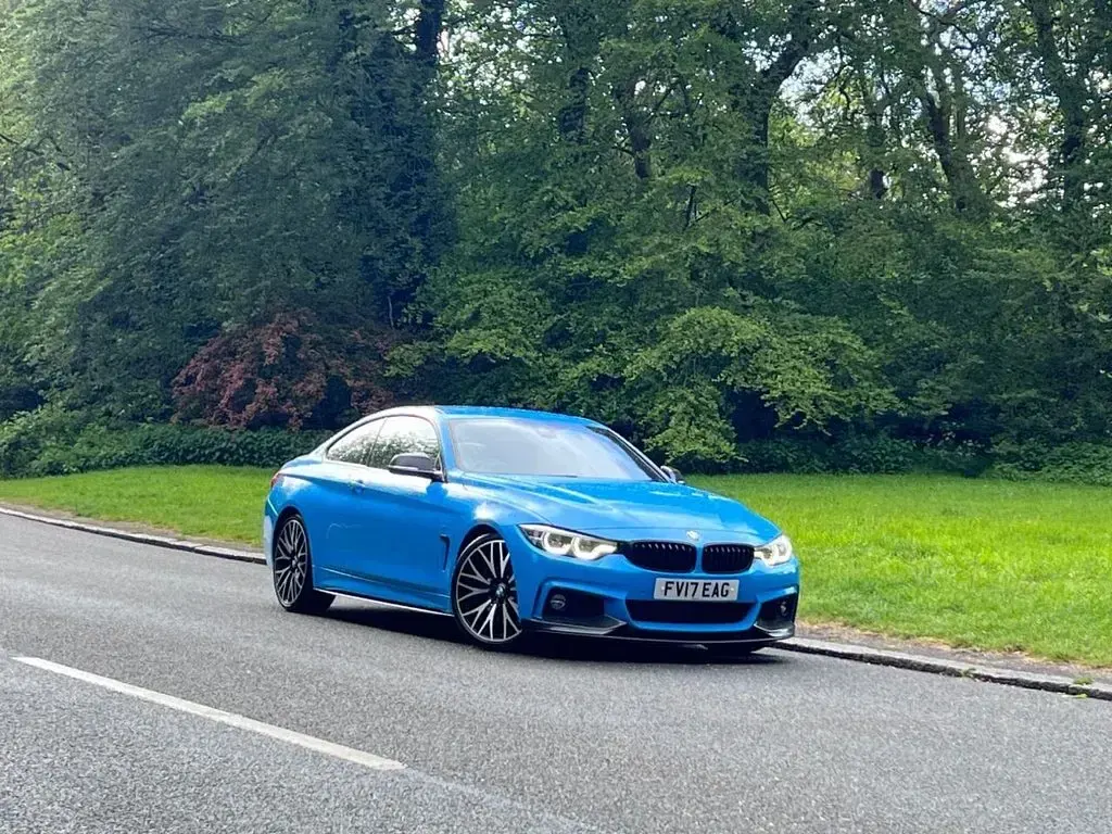 Used BMW 440 M Sport 326 HP (239 kW) 2017 Blue Coupe