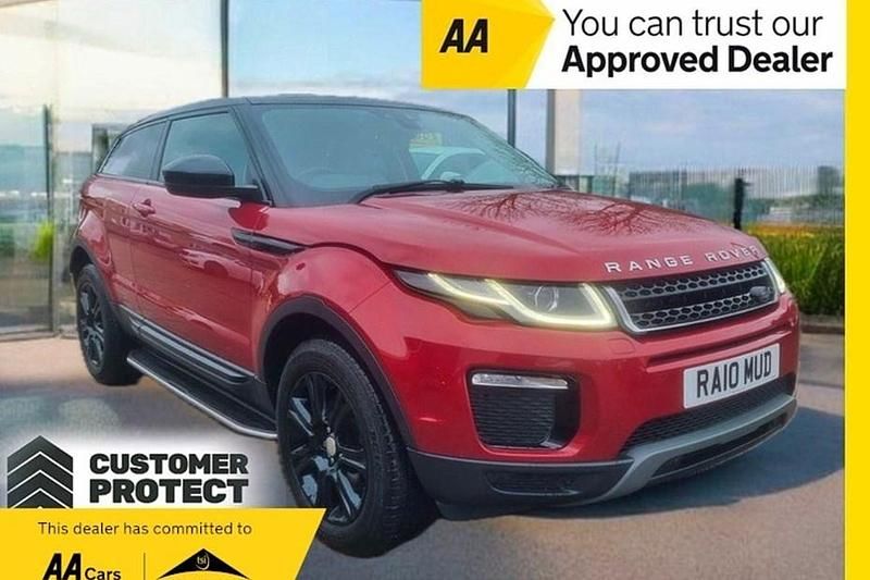 Used Land Rover Range Rover evoque SE 180 HP (132 kW) 2016 Red Coupe