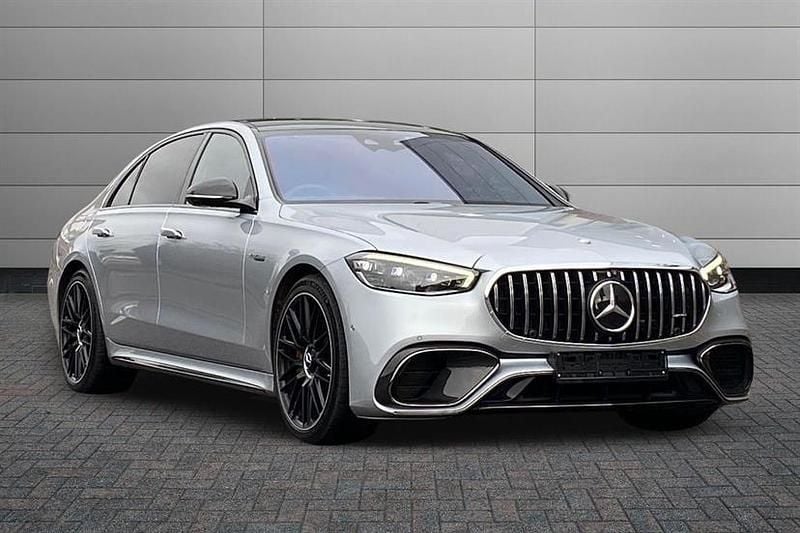High tech silver Used 2023 Mercedes S63 AMG AMG Sedan | £137,490 - Image 1/4