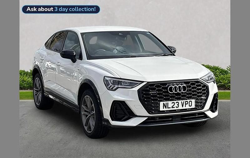 Used Audi Q3 Black Edition 187 HP (137 kW) 2023 White SUV