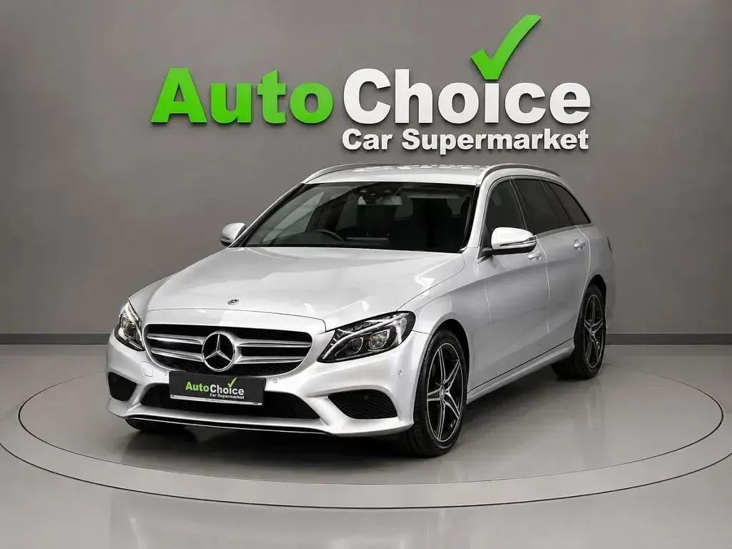 Used Mercedes C200 Premium 2019 Silver Estate
