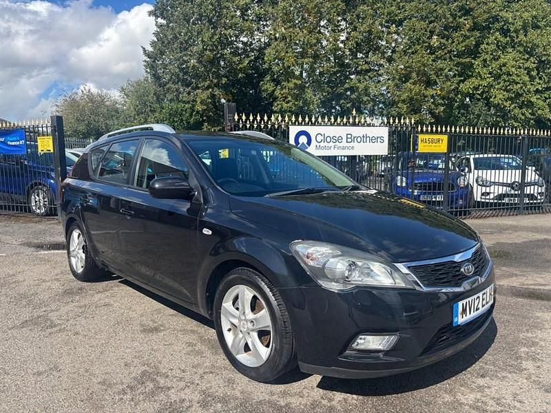 Black Used 2012 Kia Ceed 2 Estate | £2,990 (Good price) - Image 1/3