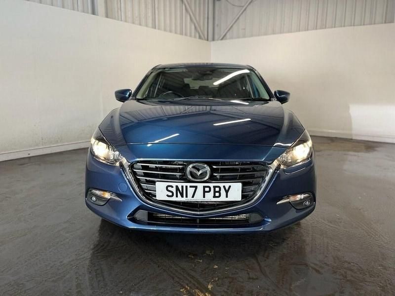 Used Mazda 3 150 HP (110 kW) 2017 Blue Hatchback