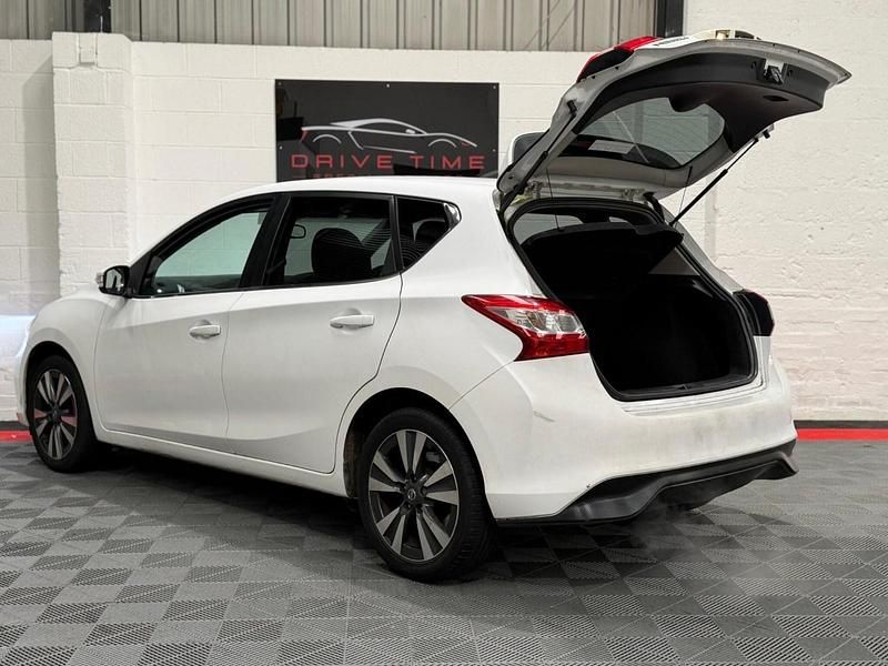 Used Nissan Pulsar N-TEC 2015 White Hatchback