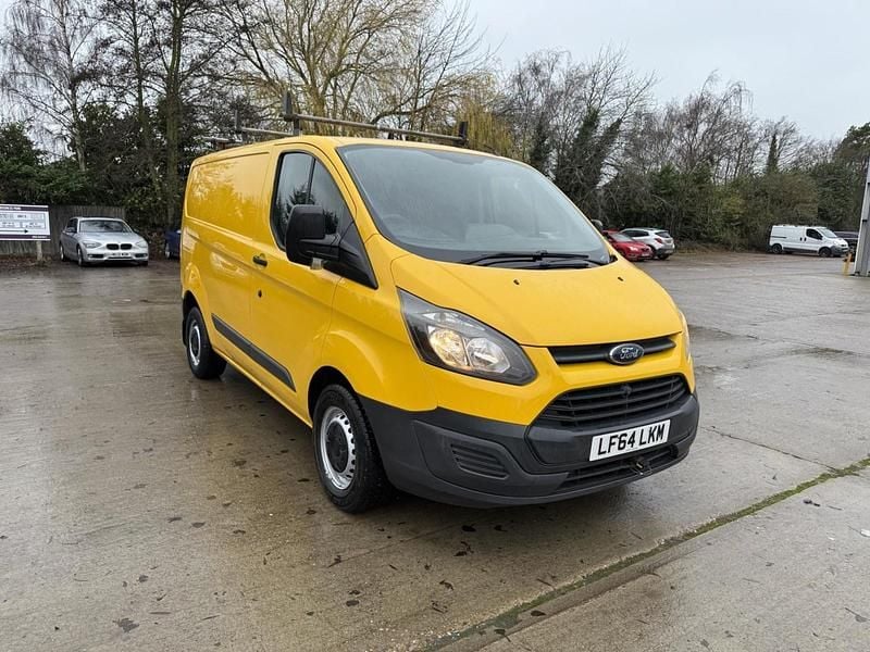 Yellow Used 2014 Ford Transit Custom Van | £5,995 (Fair price) - Image 1/4
