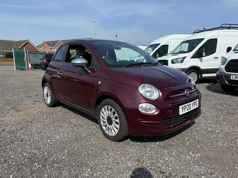 Red Used 2020 Fiat 500 Pop Hatchback | £6,325 (Fair price) - Image 1/4