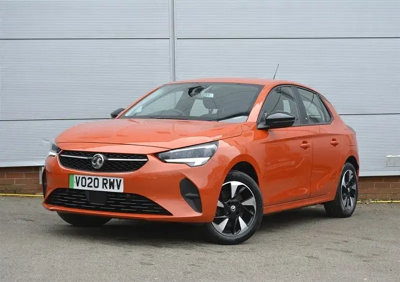Second-hand Vauxhall Corsa-e 100 kW (136 CP) 2020 Portocaliu Hatchback