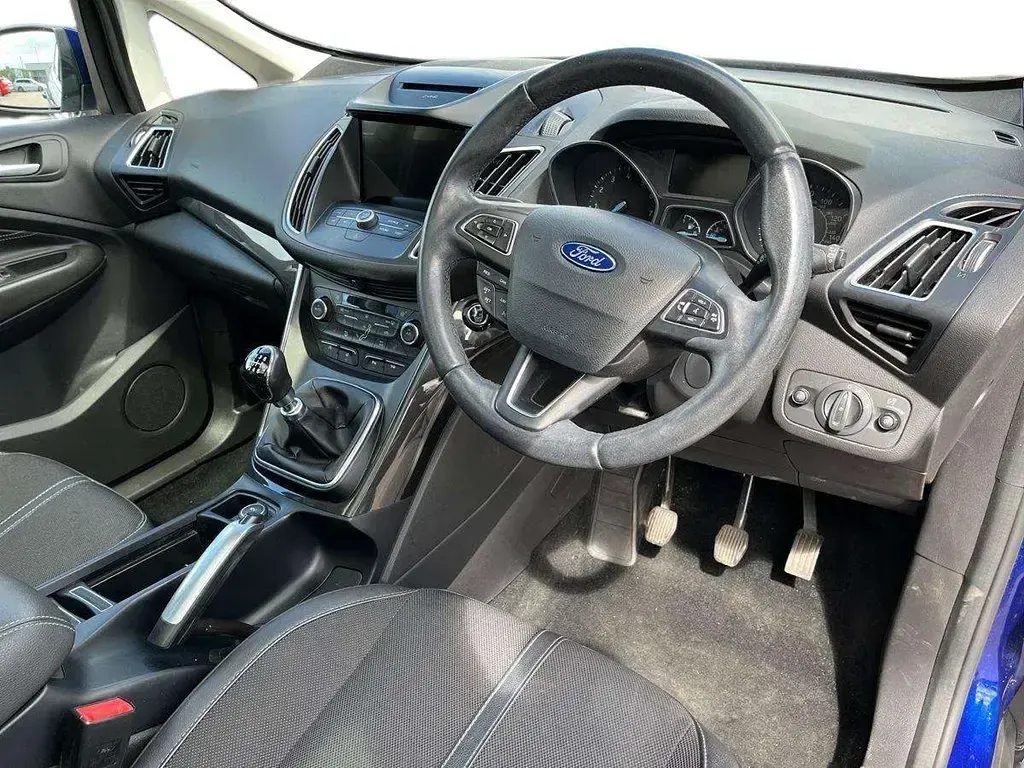 Used Ford C-MAX Titanium X 123 HP (90 kW) 2018 Blue MPV