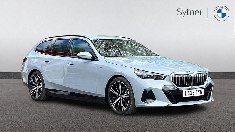 Grey Used 2025 BMW 530e M Sport Estate | £50,500 - Image 1/4