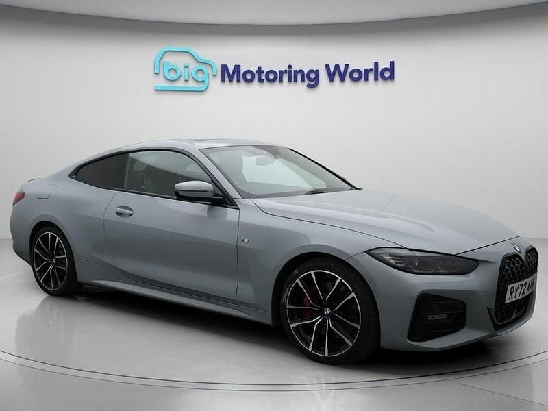 Grey Used 2022 BMW 420 M Sport Coupe | £27,750 (Fair price) - Image 1/4