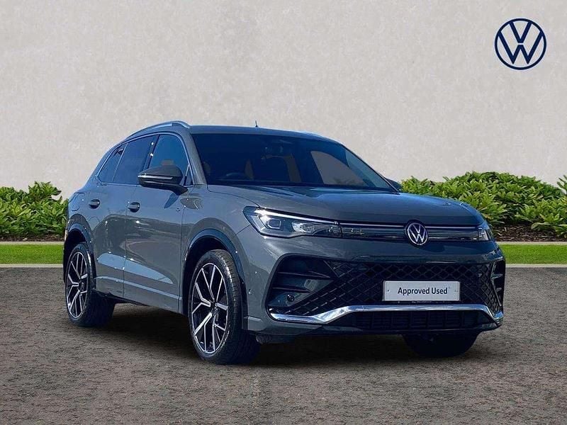Grey Used 2025 VW Tiguan R-line SUV | £32,570 (Fair price) - Image 1/3