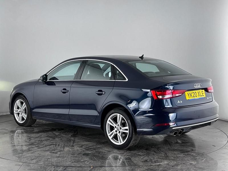 Begagnad Audi A3 Sport 2020 Blå Sedan