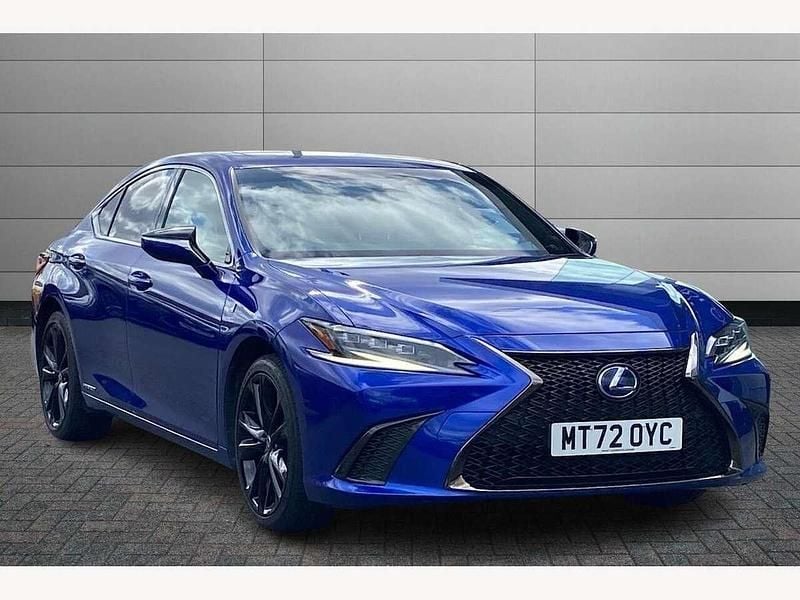 Blue Used 2022 Lexus ES300H Sport Line Sedan | £29,995 (Fair price) - Image 1/3