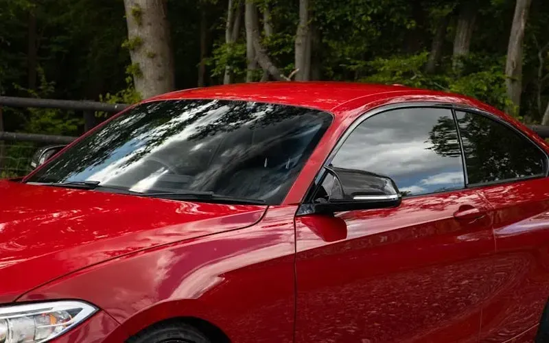 Used BMW M235 Comfort Edition 326 HP (239 kW) 2015 Red Coupe