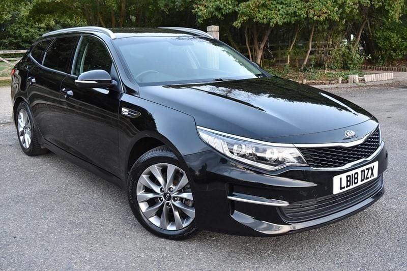 Black Used 2018 Kia Optima 2 Estate | £7,475 (Super price) - Image 1/4