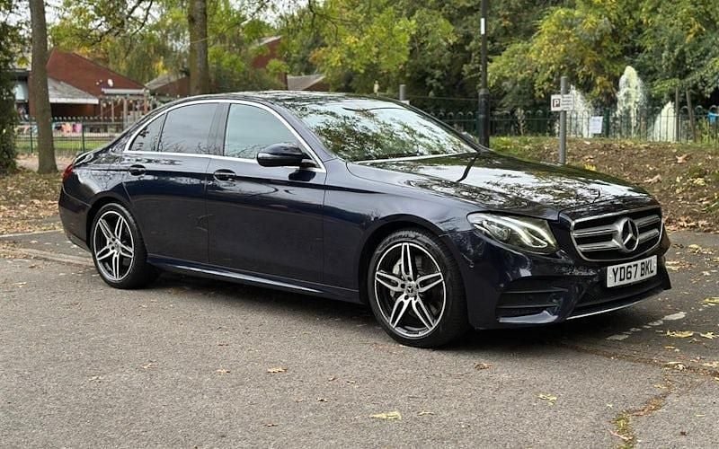 Blue Used 2017 Mercedes E350 AMG line Sedan | £15,795 (Fair price) - Image 1/4