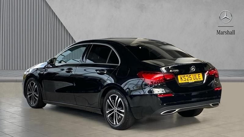 Used Mercedes A200 Executive 163 HP (119 kW) 2025 Cosmos black metallic