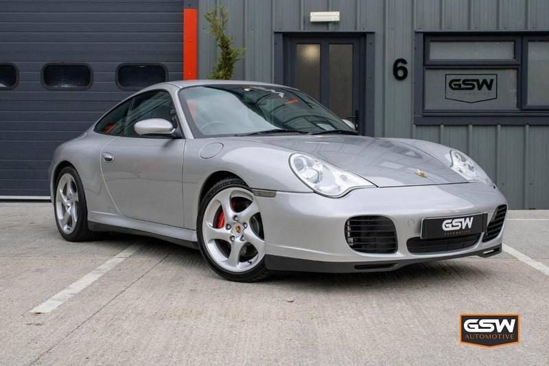 Silver Used 2004 Porsche 911 Carrera 4S Coupe | £42,995 (Expensive) - Image 1/4