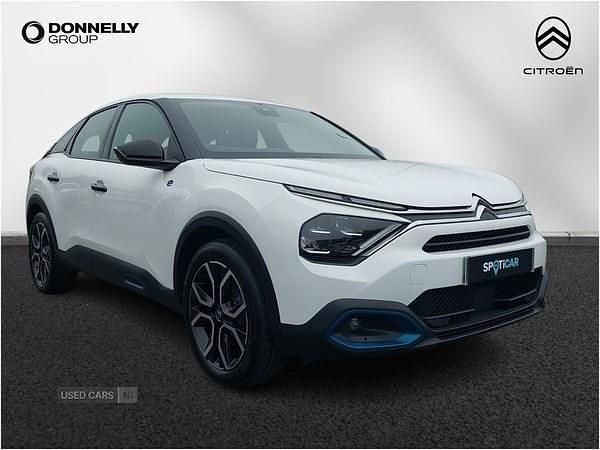 White Used 2022 Citroën e-C4 Hatchback | £12,995 (Fair price) - Image 1/4
