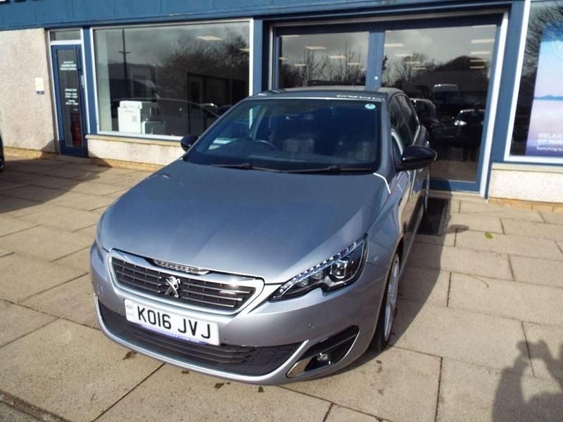 Used Peugeot 308 GT-line 148 HP (108 kW) 2016 Grey Hatchback