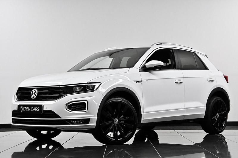 Usado VW T-Roc R-line 115 HP (84 kW) 2019 Branco SUV