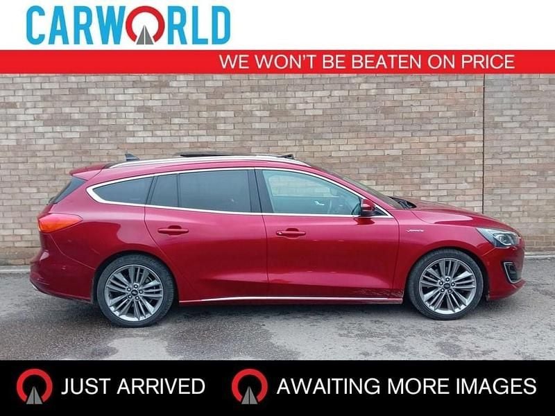 Red Used 2019 Ford Focus Vignale Estate | £15,702 (Fair price) - Image 1/3