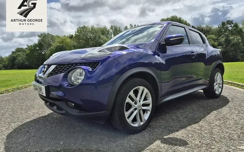 Used Nissan Juke Acenta Premium 110 HP (80 kW) 2014 Blue SUV