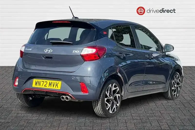 Used Hyundai i10 N Line 100 HP (73 kW) 2022 Grey Hatchback
