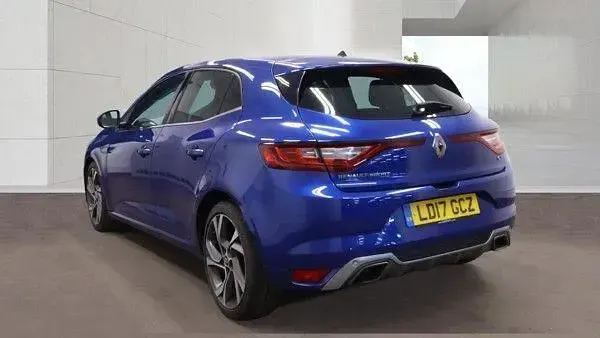 Used Renault Mégane IV GT 202 HP (148 kW) 2017 Blue Hatchback