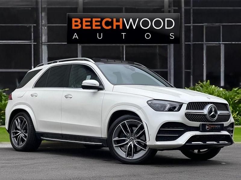 White Used 2019 Mercedes GLE400 AMG line SUV | £34,000 (Fair price) - Image 1/4